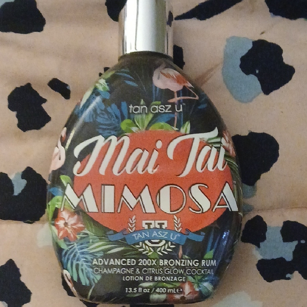 Tan Asz U Orange and Black Suncare Tanning Lotion